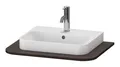 Produktbild: Duravit Happy D.2 Plus Konsole mit einem Ausschnitt mittig 650 x 480 x 16 mm ...