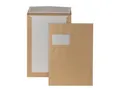 Produktbild: BONG Versandtasche BONG 14008 Papprückwandtaschen DIN C4 mit Fenster braun 100 St.