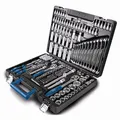 Produktbild: Scheppach Aluminium Werkzeugkoffer TB217 gefüllt | 217 teiliges Werkzeug Set