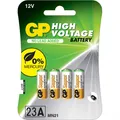 Produktbild: GP Batteries Alkaline 23A / MN21 (4 Stk., A23, 38 mAh) (10023AC4)