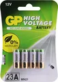 Produktbild: GP 10023AC4 Hoog Voltage Alkaline Knopfzelle 23A (MS21 / MN21), 4er Blister