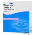 Produktbild: Bausch + Lomb SofLens Daily Disposable Tageslinsen, sphärische Kontaktlinsen, weich, 90 Stück BC 8.6 mm / DIA 14.2 / +1.00 Dioptrien