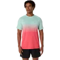 Produktbild: ASICS SEAMLESS SS TOP Herren CORAL REEF/OASIS GREEN Gr. L 2011C398-700.07L