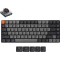 Produktbild: Keychron K3 QMK/VIA Kabelloss Mechanische Tastatur Version 3 RGB LED, Hot-swappable, Low Profile Switch Brown - Schwarz