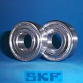 Produktbild: 2 Kugellager 6202 ZZ / Markenware SKF / 15 x 35 x 11 mm