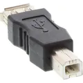 Produktbild: USB Adapter USB 2.0 Adapter Typ A Buchse auf Typ B Stecker