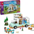 Produktbild: LEGO Friends Wohnmobil, Bauset für Rollenspiele mit einem Spielzeug Wohnwagen, Geschenk für Mädchen ab 7 Jahren, kreatives Spielset mit 3 Minifiguren und Frettchen Tierfigur 42663