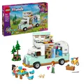 Produktbild: LEGO 42663 Friends Wohnmobil, 3 Spielfiguren und Frettchen, Campingabenteuer