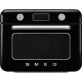 Produktbild: SMEG COF01BLEU schwarz Kombi-Tisch-Dampfbackofen