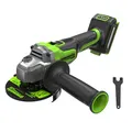 Produktbild: Greenworks 24V Akku-Winkelschleifer, 125 mm Scheibe, 9000 U/min, 900W bürstenloser Motor, links- und rechtshändig, OHNE Akku & Ladegerät, Modell AG590