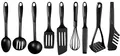Produktbild: Tefal BIENVENUE K001S925 Set 9 Zubehörteile Schwarz Spatel Stück Kunststoff