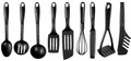 Produktbild: Tefal BIENVENUE K001S925 Set 9 Zubehörteile Schwarz Spatel Stück M,