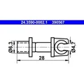 Produktbild: Halter Bremsleitung ATE 24.3590-0002.1 (10 Stk.)