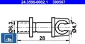 Produktbild: Ate 24.3590-0002.1 Halter für Bremsleitung