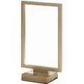 Produktbild: Fabas Luce Tischleuchte Bard, Gold, Metall, Kunststoff, 11x30x17 cm, ISO 9001, 3-fach schaltbar, Lampen & Leuchten, Innenbeleuchtung, Tischlampen, Tischlampen