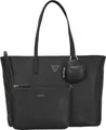 Produktbild: Guess Power Play Schultertasche schwarz 32 x 46 x 16