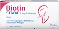 Produktbild: STADA Consumer Health Deutschland GmbH BIOTIN STADA 5 mg Tabletten 50 St 01328576