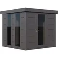 Produktbild: Gerätehaus Luminato 2424 Anthrazit 238 cm x 238 cm