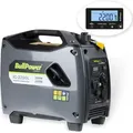 Produktbild: BullPower IG-2200L 2200W Digital Inverter Generator Stromerzeuger 4Takt Display, 230V 12V 2x USB