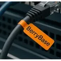 Produktbild: BerryBase Kabeletiketten, selbstklebend, mehrfarbig, beschriftbar, wasserfest, reißfest, 240 Stk