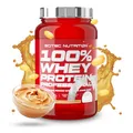 Produktbild: Scitec Nutrition 100% Whey Protein Professional - Angereichert mit zusätzlichen Aminosäuren und Verdauungsenzymen - Glutenfrei - Palmölfrei, 920 g, Erdnussbutter