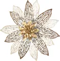 Produktbild: HOFMANN LIVING AND MORE Wanddekoobjekt Wanddekoration (1 St), große Blüte aus Metall
