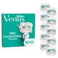 Produktbild: Pro ComfortGlide Sensitive Damen Rasierklingen, 10 ORIGINAL Ersatzklingen für...