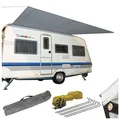Produktbild: BO-CAMP Sonnensegel XL Wohnwagen Wohnmobil Markise Vordach Keder Bus 4,6 x 2,4 m