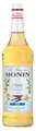 Produktbild: Monin Sirup Vanille Zuckerfrei (1 x 1,0l) - Kalorienarmer Genuss für Desserts und Kaffeespezialitäten - ohne Zucker