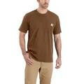 Produktbild: Carhartt Rundhalsshirt Carhartt K87 POCKET S/S T-SHIRT 103296 (1-tlg) Brusttasche mit Logo