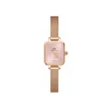 Produktbild: Daniel Wellington Quadro Mini Melrose Blush Dial Steel Damenuhr DW00100650