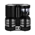 Produktbild: KRUPS Kaffeeautomat DuothekPlus Kaffee/Tee 2x10T 2x1100W Glask. sw KM 8508