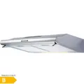 Produktbild: PKM Unterbauhaube KHU-601 60cm Glaswrasenschirm Dunstabzugshaube Umluft Abluft LED
