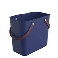Produktbild: Rotho Albula Einkaufskorb 25l, Kunststoff (PP recycelt), blau, 25l (40.0 x 23.5 x 34.0 cm)