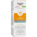 Produktbild: EUCERIN Sun Gel-Creme Oil Contr.Anti-Gl.Eff.LSF50+ 50 ml PZN 10832664
