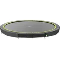 Produktbild: EXIT Silhouette Sporttrampolin ø366cm, Bodentrampolin, Rund, für Kinder, Schwarz - Schwarz