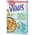 Produktbild: Dr. Oetker Vitalis Müsli Knusper Nüsse und Kerne ohne Zuckerzusatz 400g Packung