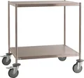 Produktbild: Edelstahl-Tischwagen mit 2 Böden 825 x 575 x 900 mm, 200 kg, C3