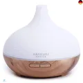 Produktbild: ASAKUKI 300ml Aroma Diffuser für Duftöle, Premium Ultraschall Luftbefeuchter A