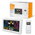 Produktbild: Denver Wetterstation 'WS-540' mit Außensensor, Alarmfunktion und Farbdisplay, sowie Messung von Temperatur und Luftfeuchtigkeit, weiß