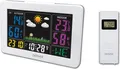 Produktbild: Denver WS-540 Wetterstation mit Außensensor, Farbdisplay, Uhr & Alarm – Weiß