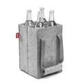 Produktbild: achilles Flaschentasche 4 Fächer je 1,5 Liter – 100% recycelter Filz – Reißfester Flaschenkorb – Faltbarer Flaschenträger mit Trennwänden – Flaschen Einkaufstasche für Wasserflaschen, Wein und Bier