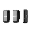 Produktbild: RØDE Wireless Micro - Kompaktes drahtloses Mikrofon, Zwei Mikrofone mit Ladekoffer für die Erstellung von Inhalten auf dem Smartphone - Lightning, Schwarz
