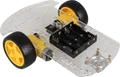 Produktbild: ROBOT CAR KIT 05 - Roboter Fahrgestell Kit für Raspberry Pi & Arduino