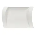 Produktbild: Villeroy & Boch NewWave Servierplatte Teller 21x14,5cm weiß Porzellan