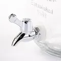 Produktbild: Secret De Gourmet - Getränkespender, Saftspender, Dispenser, Ein Glas Mit Einem Wasserhahn 4l