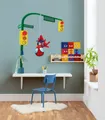 Produktbild: Komar Wandtattoo Spidey and His Amazing Friends Lamp Swing - Größe 50 x 70 cm (5 St), Künstler: Komar, selbstklebend, Wandsticker, Kinderzimmer