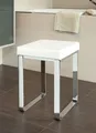Produktbild: Badhocker LOLITA BHT 37x47x35 cm weiß