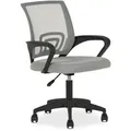 Produktbild: Idimex Bürodrehstuhl, Grau, Textil, Mode, 60x86x53 cm, Arbeitszimmer, Bürostühle, Drehstühle