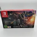 Produktbild: Nintendo Switch Konsole V2 | JOY CON MONSTER HUNTER RISE | OVP